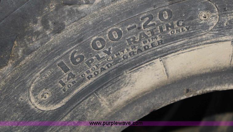image for item H9620 (2) 16.00-20 tires