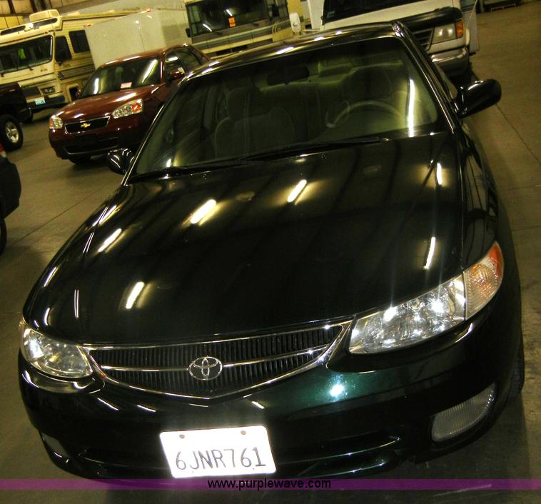 image for item C4087 1999 Toyota Solara SE Non-repairable certificate, parts only