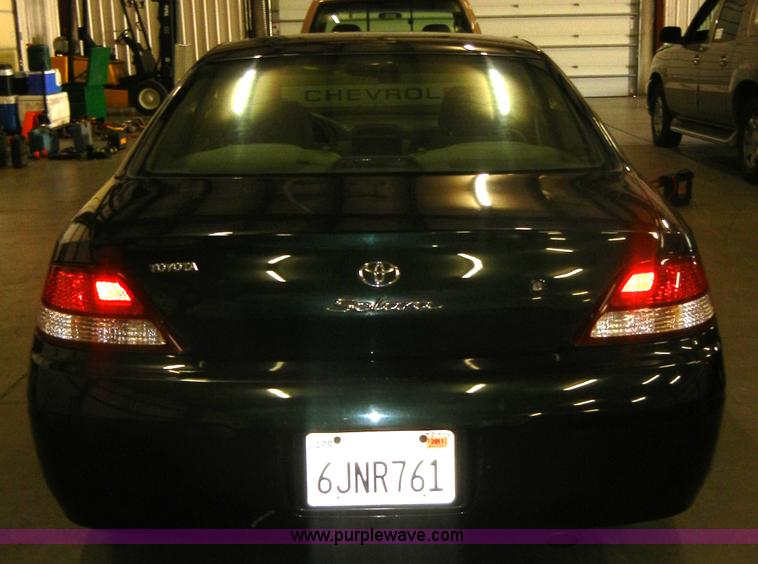 image for item C4087 1999 Toyota Solara SE Non-repairable certificate, parts only