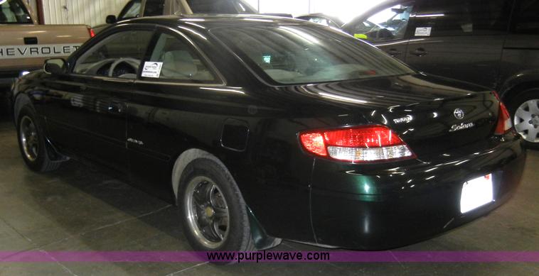 image for item C4087 1999 Toyota Solara SE Non-repairable certificate, parts only