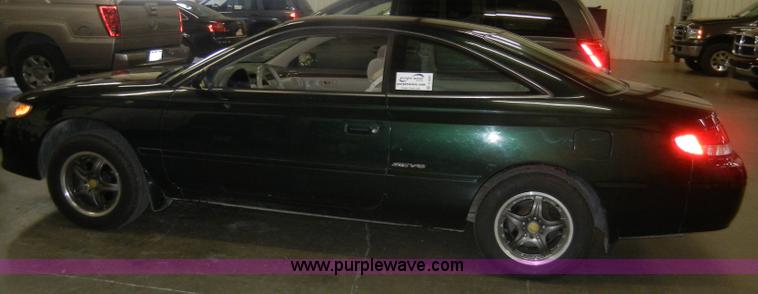 image for item C4087 1999 Toyota Solara SE Non-repairable certificate, parts only