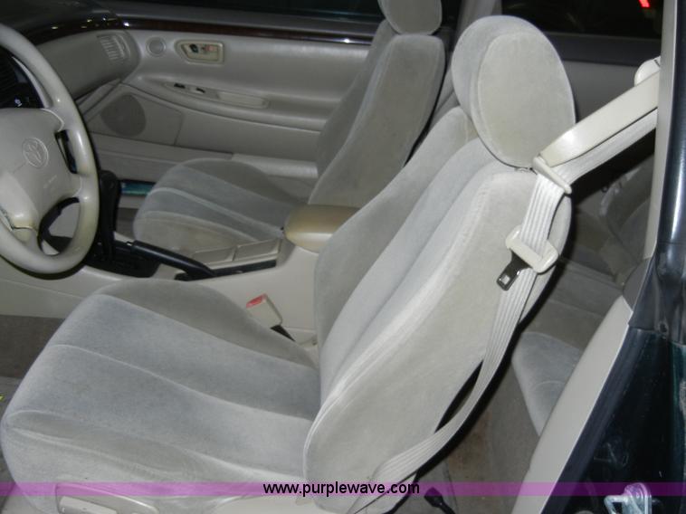 image for item C4087 1999 Toyota Solara SE Non-repairable certificate, parts only