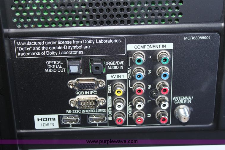 image for item A7318 LG 47" flat panel television