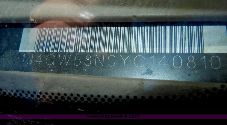 image for item C4078 2000 Jeep Grand Cherokee Limited SUV