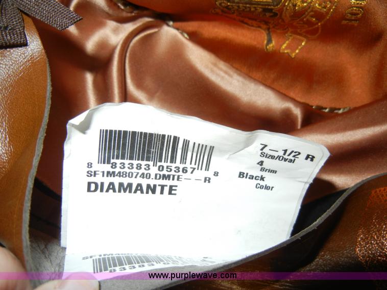 image for item S9252 Diamante 1000X Stetson hat in carrying case