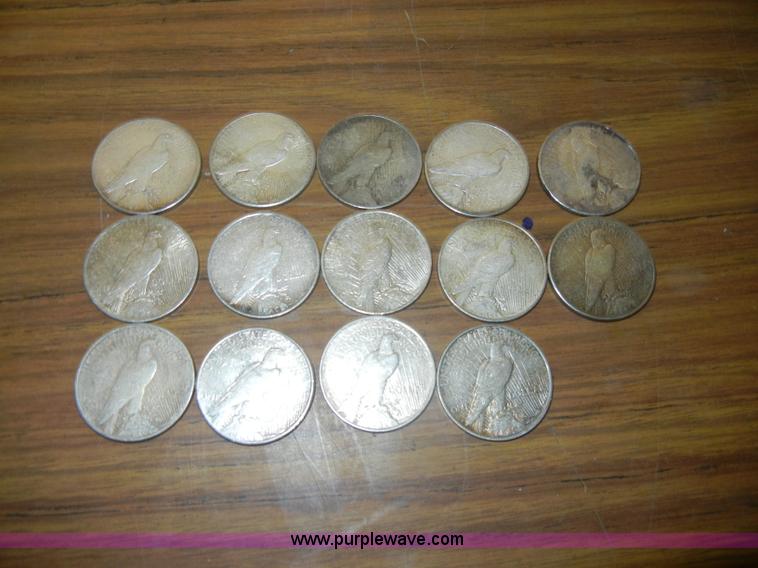 image for item S9263 (15) Peace dollars