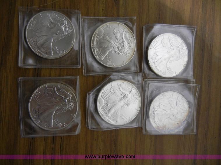 image for item S9271 (19) Silver American Eagles