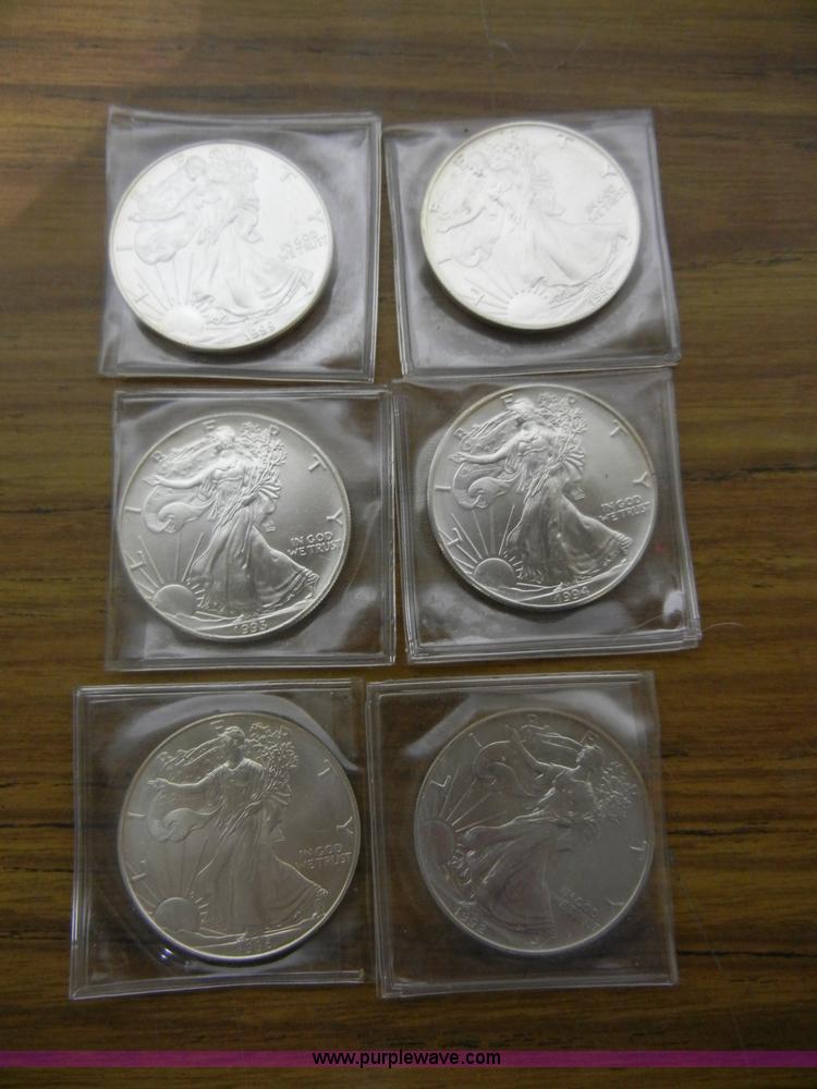 image for item S9271 (19) Silver American Eagles