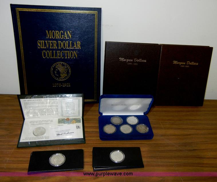 image for item S9276 Assorted Morgan silver dollars