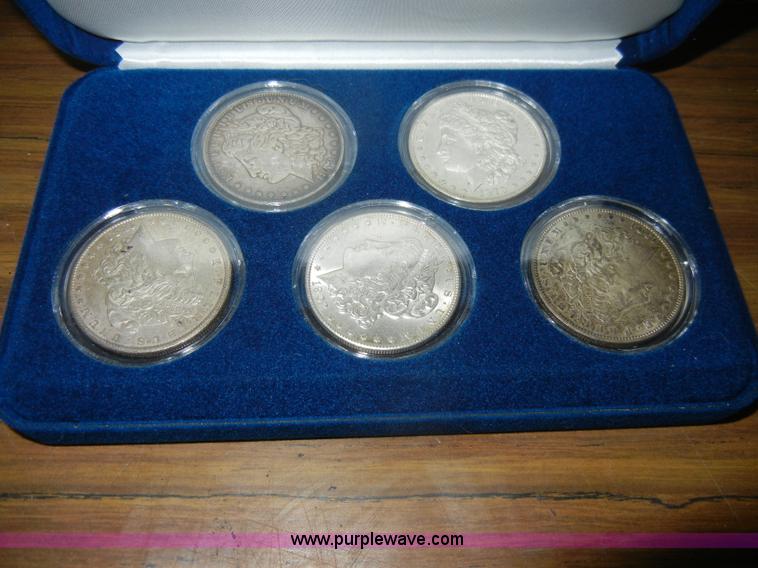 image for item S9276 Assorted Morgan silver dollars