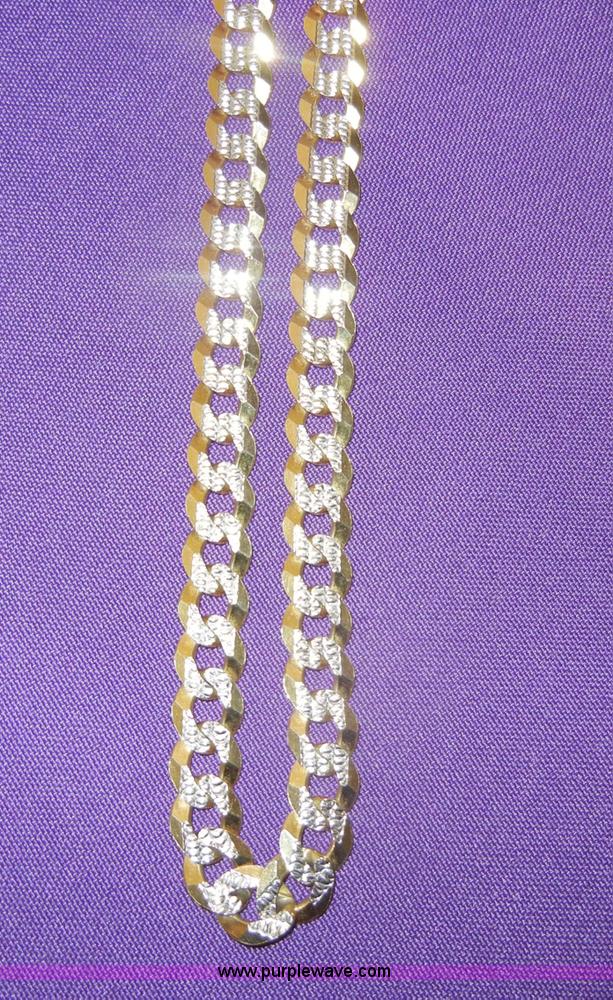 image for item S9282 38" 14 kt gold chain