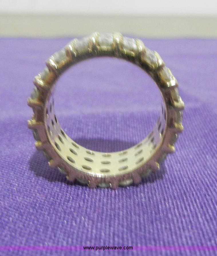 image for item S9285 14 kt gold and white diamond ring