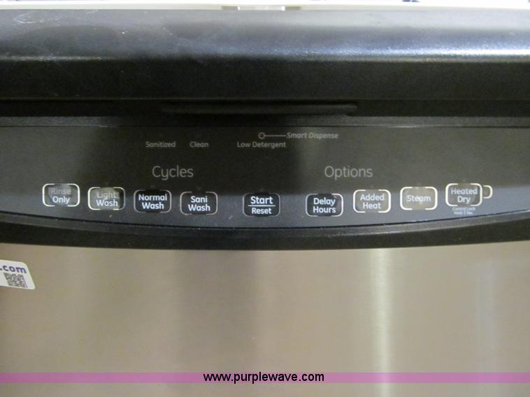 image for item S9293 GE stainless steel dishwasher