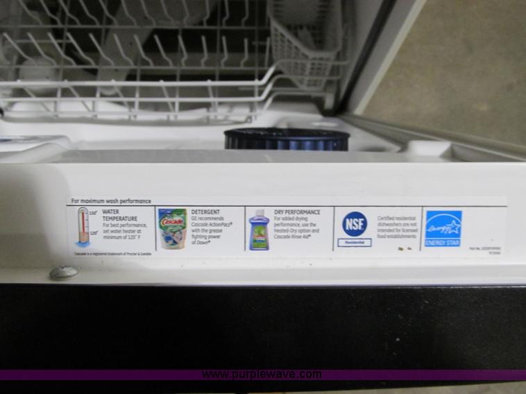 image for item S9293 GE stainless steel dishwasher