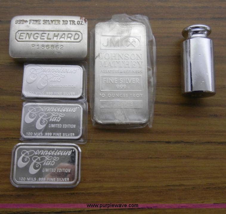 image for item S9313 Assorted precious metal bars