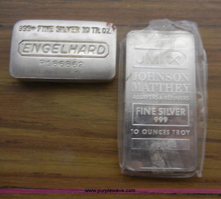 image for item S9313 Assorted precious metal bars