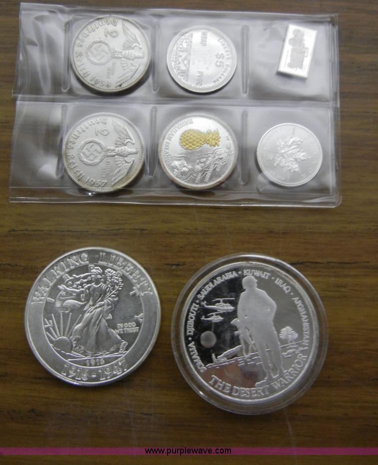image for item S9315 Assorted silver coins