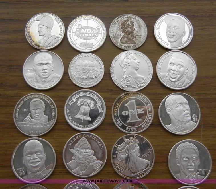 image for item S9315 Assorted silver coins