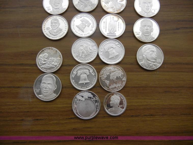 image for item S9315 Assorted silver coins