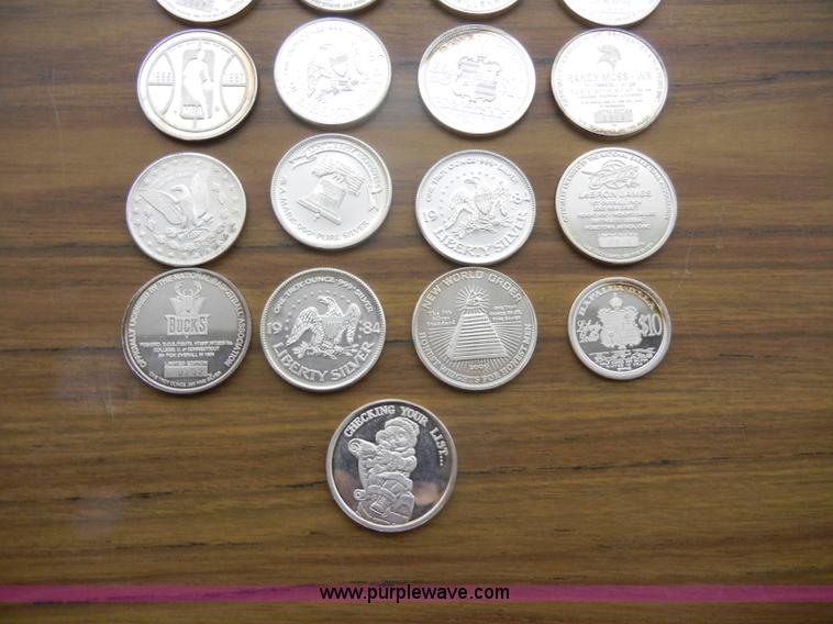 image for item S9315 Assorted silver coins