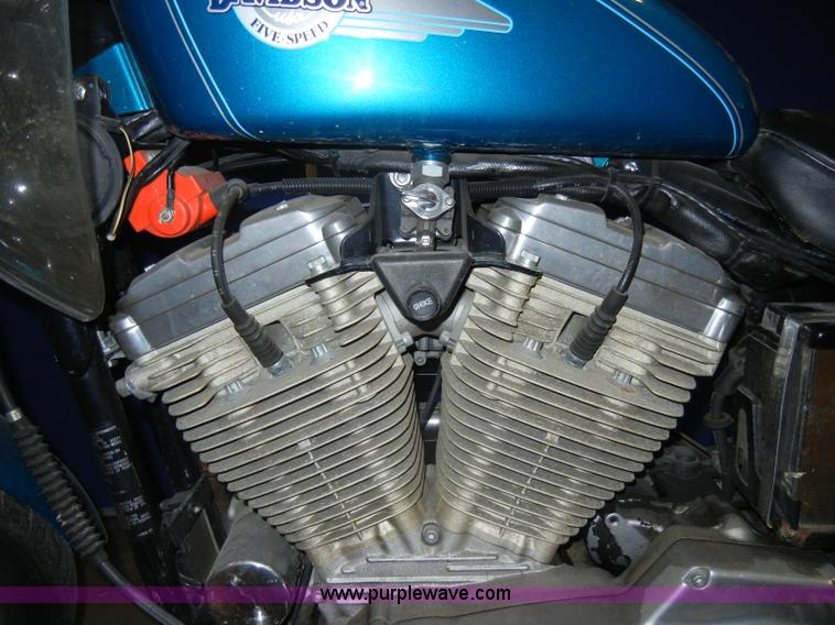 image for item S9321 1995 Harley Davidson Sportster 883 motorcycle