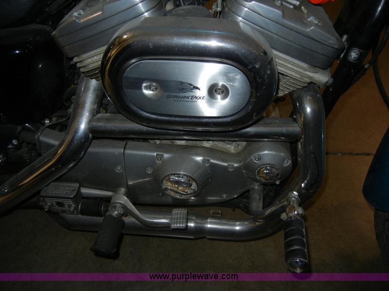 image for item S9321 1995 Harley Davidson Sportster 883 motorcycle