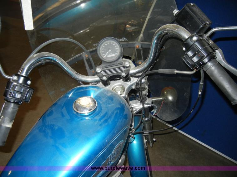 image for item S9321 1995 Harley Davidson Sportster 883 motorcycle