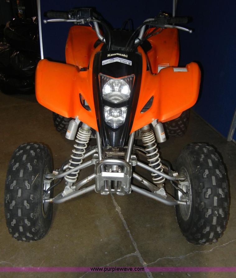 image for item S9323 2006 Kawasaki KFX400 four wheeler