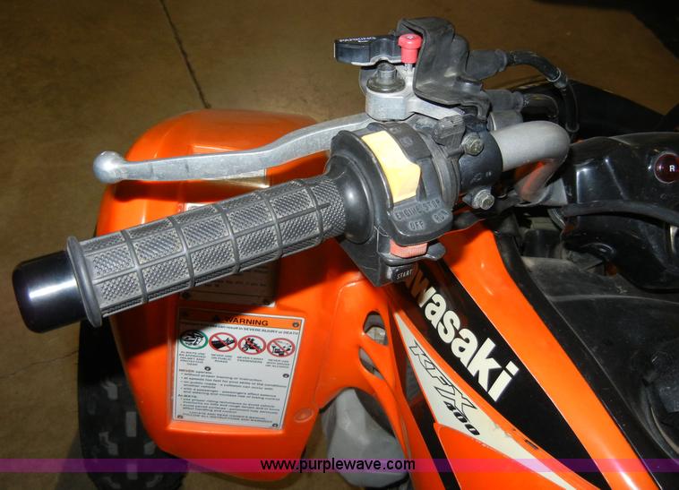 image for item S9323 2006 Kawasaki KFX400 four wheeler