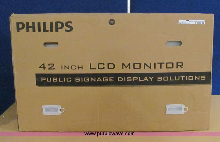 image for item S9332 Phillips 42" LCD HD television
