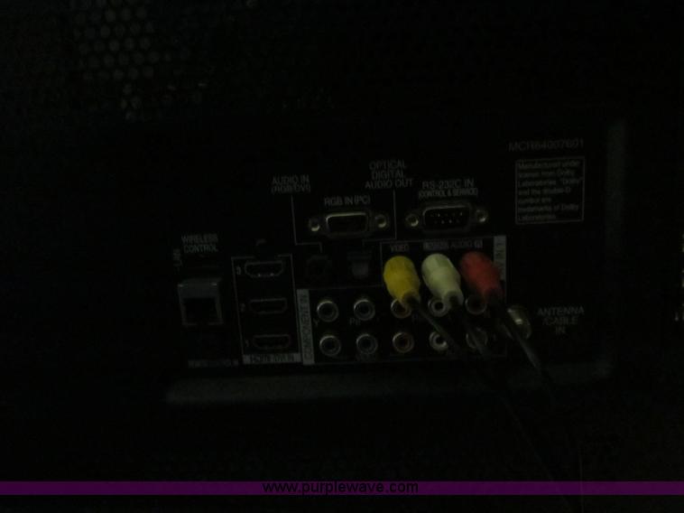 image for item S9337 LG 50" 3D plasma television with remote, stand and power cord