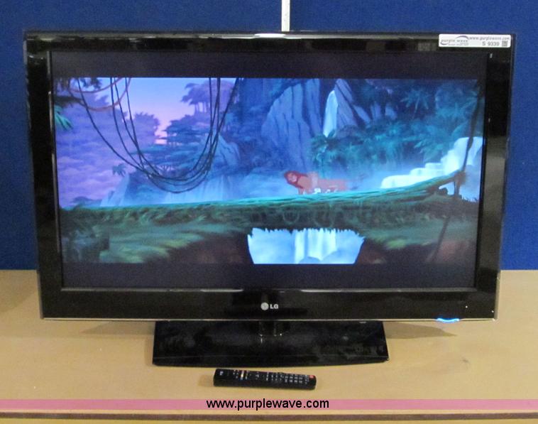 image for item S9339 LG 42" LCD television with remote and stand