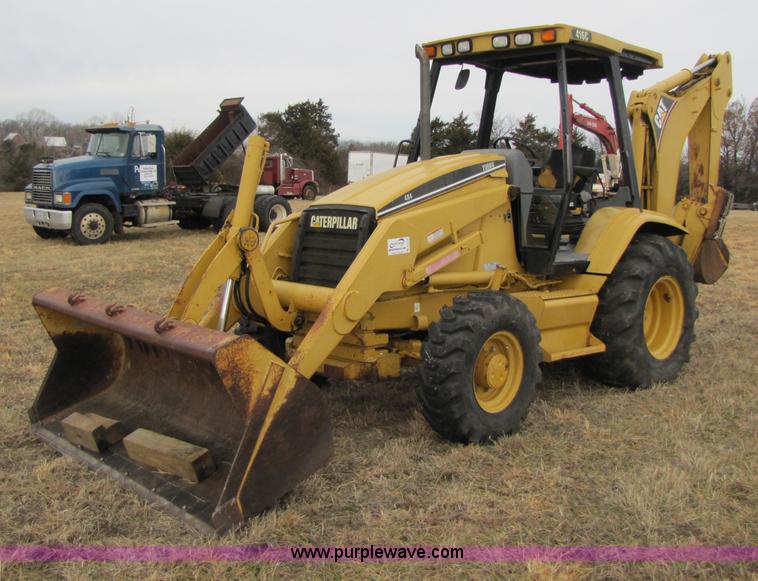 image for item B2176 1997 Caterpillar 416C backhoe