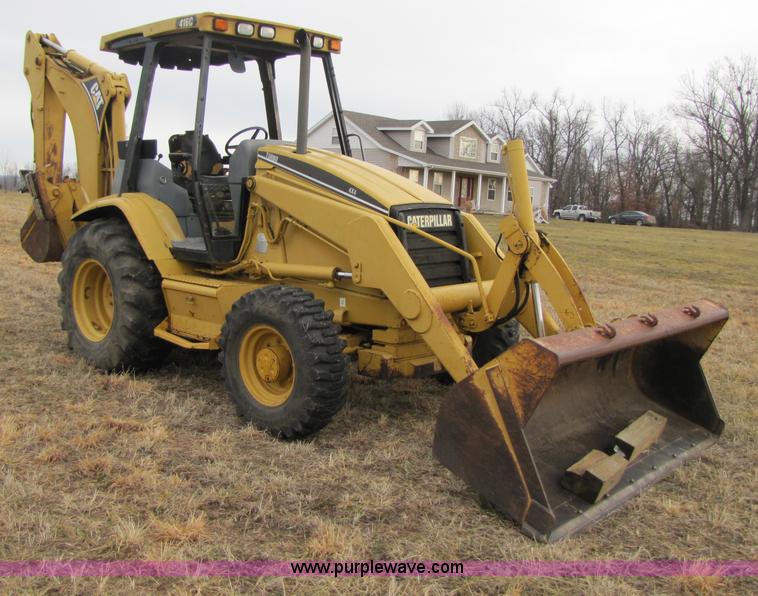 image for item B2176 1997 Caterpillar 416C backhoe