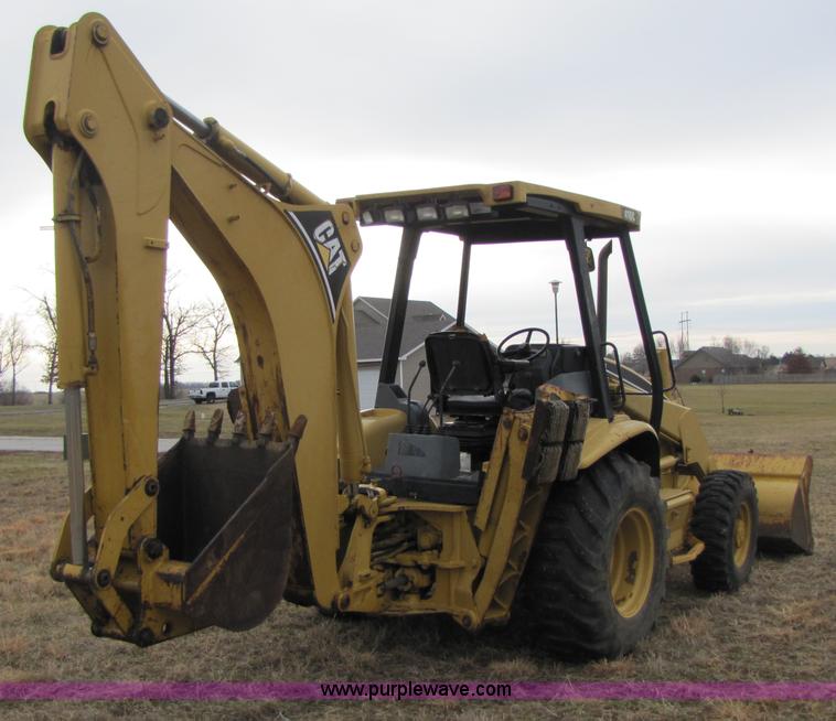 image for item B2176 1997 Caterpillar 416C backhoe