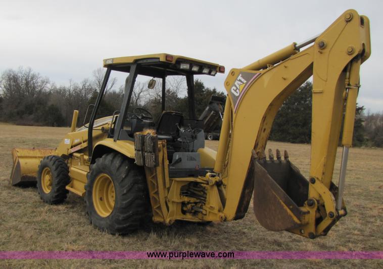 image for item B2176 1997 Caterpillar 416C backhoe