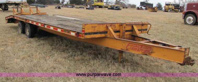 image for item B2180 1998 12 ton tandem axle trailer