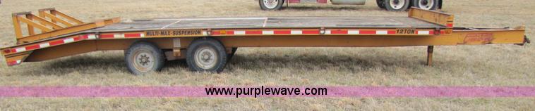 image for item B2180 1998 12 ton tandem axle trailer