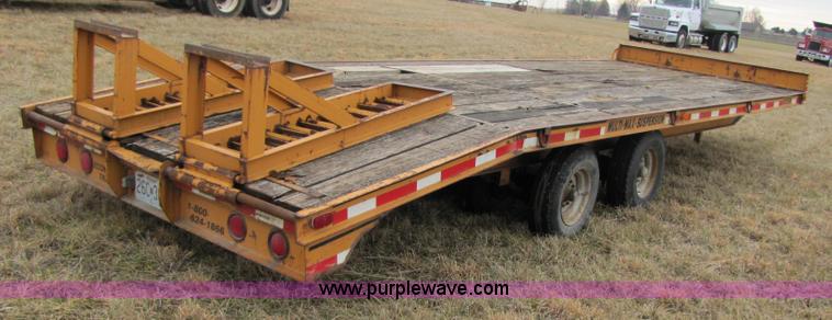 image for item B2180 1998 12 ton tandem axle trailer