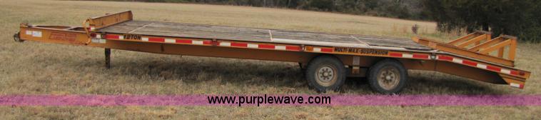 image for item B2180 1998 12 ton tandem axle trailer