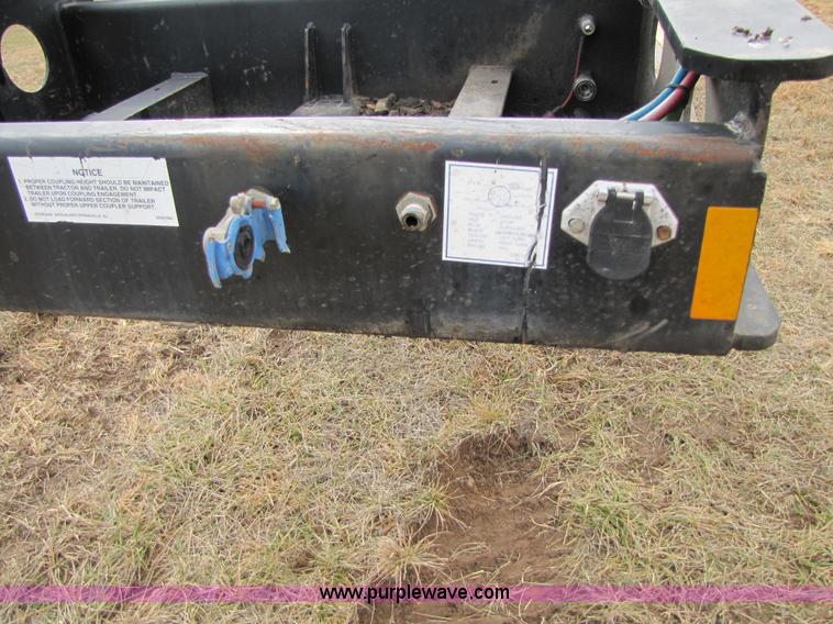 image for item B2182 1999 Fontaine 50 ton detach lowboy trailer