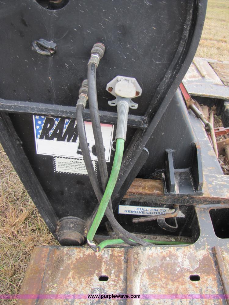 image for item B2182 1999 Fontaine 50 ton detach lowboy trailer