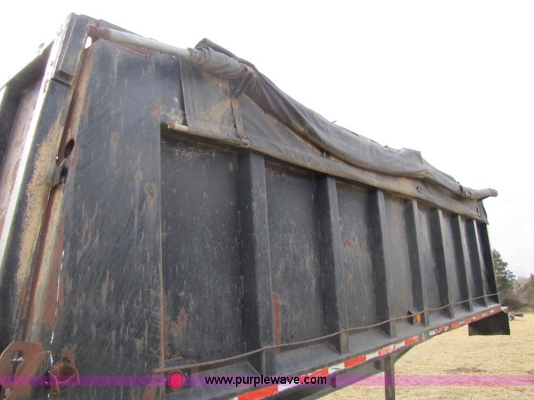 image for item B2187 1982 CMC 22' tandem axle dump trailer
