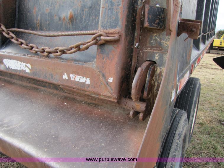 image for item B2187 1982 CMC 22' tandem axle dump trailer