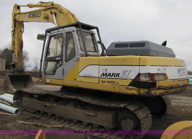image for item B2192 Kobelco SK300LC Mark IV excavator