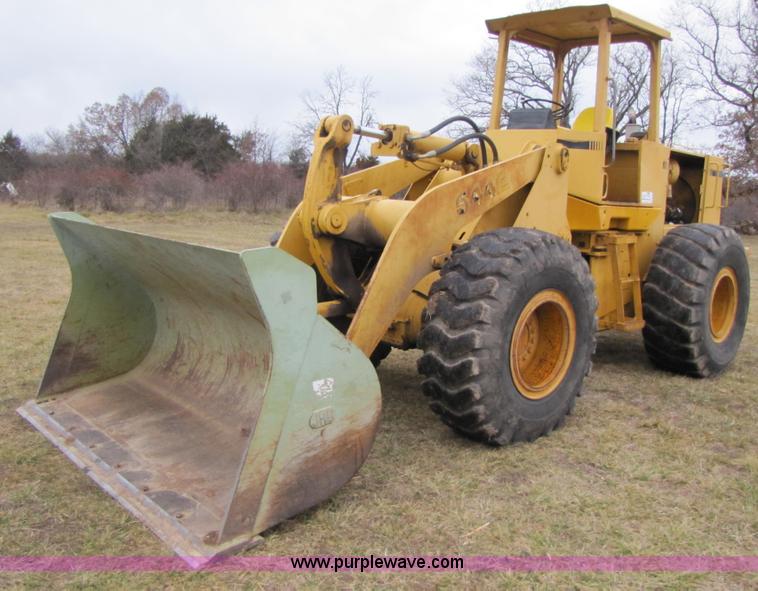 image for item B6191 1992 John Deere 544E articulating wheel loader