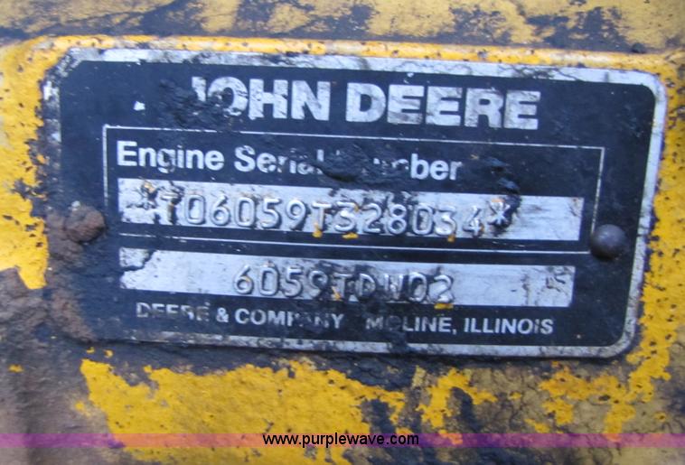 image for item B6191 1992 John Deere 544E articulating wheel loader