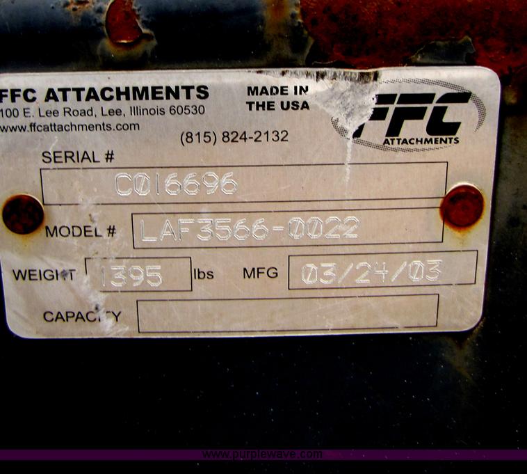 image for item E9588 2003 FFC Preperator