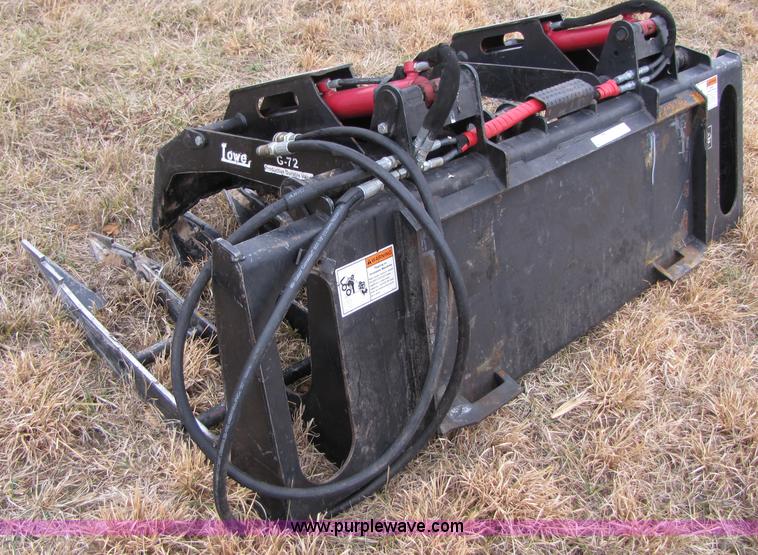 image for item E9589 2009 Lowe G72 72" brush grapple