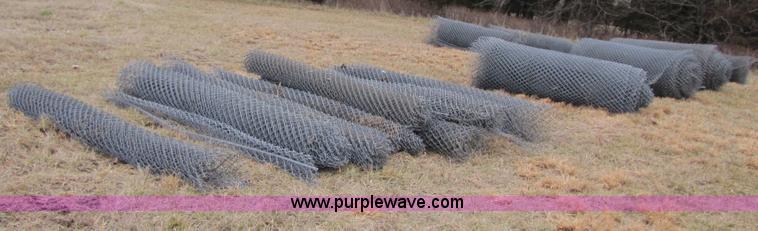 image for item E9592 Chain link fence